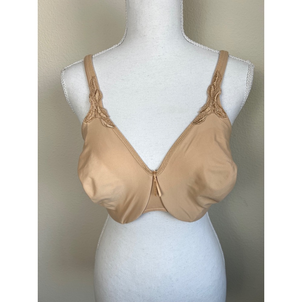 Wacoal 85813 Underwire Full Coverage Bra 36DD Nude Beige Seamless T-Shirt